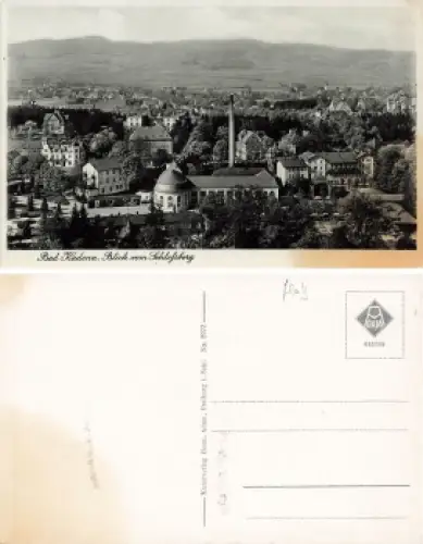 Bad Kudowa Schlesien vom Schlossberg Kudowa-Zdroj * um 1930