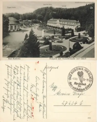 Bad Kudowa Schlesien  Kudowa-Zdroj o 1940