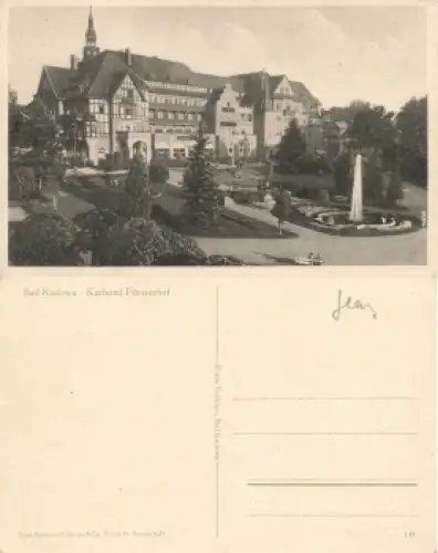 Bad Kudowa Schlesien Fürstenhof Kudowa-Zdroj * um 1920