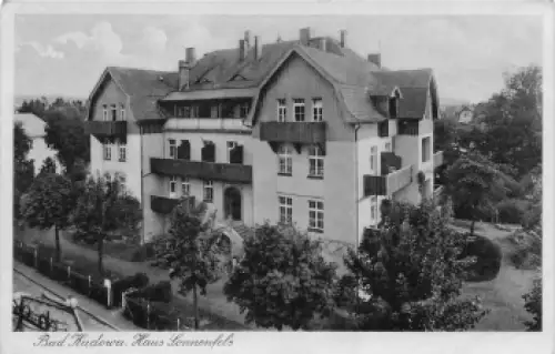 Bad Kudowa Schlesien Haus Sonnenfels Kudowa-Zdroj * um 1930