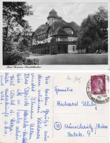 Bad Kudowa Schlesien Charlottenbad Kudowa-Zdroj o 1945