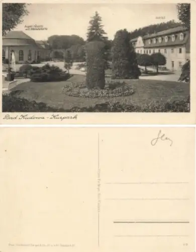 Bad Kudowa Schlesien Kurpark Kudowa-Zdroj * um 1920