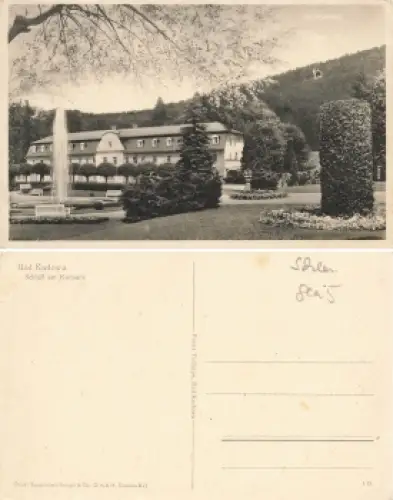 Bad Kudowa Schlesien Schloss am Kurpark Kudowa-Zdroj * um 1930