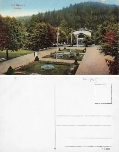Bad Reinerz Schlesien Kurplatz  Duszniki-Zdroj * um 1920