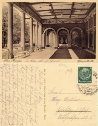 Bad Reinerz Schlesien Wandelhalle Duszniki-Zdroj o 1937