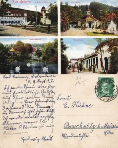 Bad Reinerz Schlesien Duszniki-Zdroj o 1927