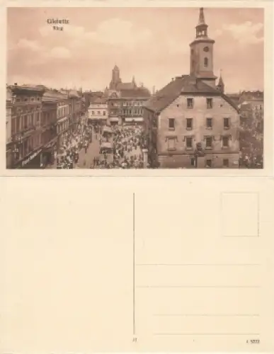Gleiwitz Oberschlesien Ring Gliwice * um 1930