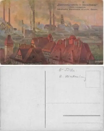 Hindenburg Donnersmarkhütte Oberschlesien Zabrze * um 1920