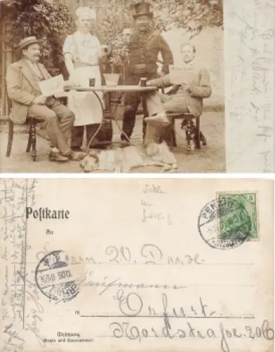 Penzig Oberlausitz Schlesien Schornsteinfeger Piensk o 1905
