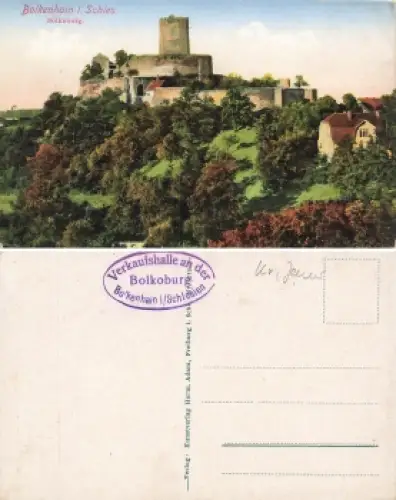Bolkenhain Schlesien Bolkoburg Bolkow * um 1920