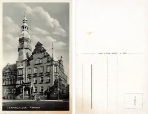 Landeshut Schlesien Rathaus Kamienna Gora * um 1930