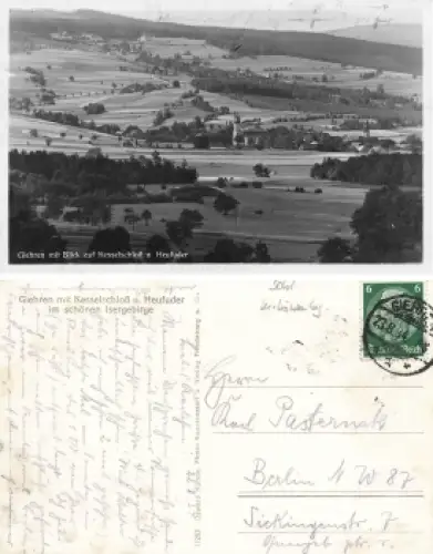 Giehren Kesselschloss Schlesien Gierczyn o 1934