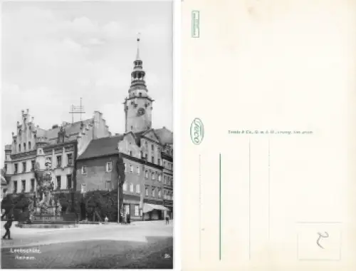 Leobschütz Schlesien Rathaus Glubczyce * um 1930