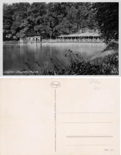 Liegnitz Schlesien Ziegenteichbaude Legnica * um 1930