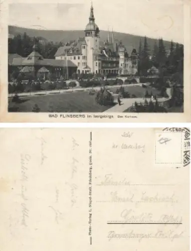 Bad Flinsberg Isergebirge Schlesien Kurhaus Swieradow-Zdroj o um 1920