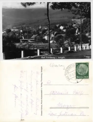 Bad Flinsberg Isergebirge Schlesien  Swieradow-Zdroj o 1937