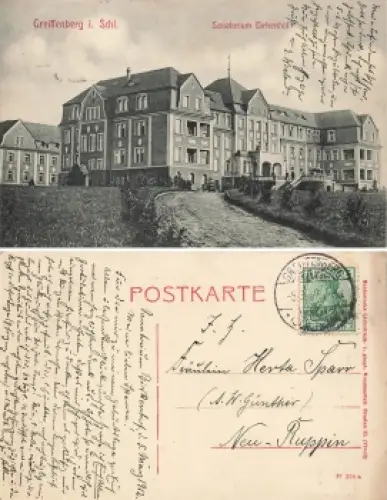 Greiffenberg Schlesien Birkenhof Gryfow Slaski o 1912