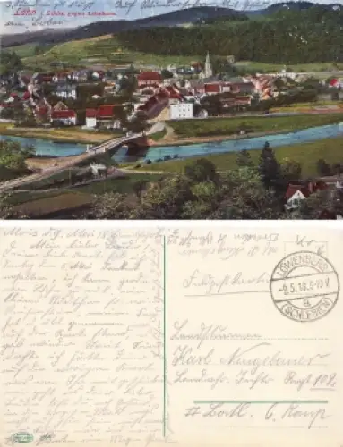 Lähn am Bober Schlesien Wlen o 1918