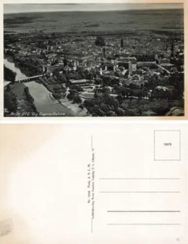 Neisse Oberschlesien Fliegeraufnahme Nysa * um 1930