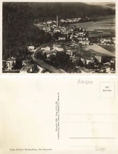 Bad Ziegenhals Schlesien Fliegeraufnahme Glucholazy * um 1930