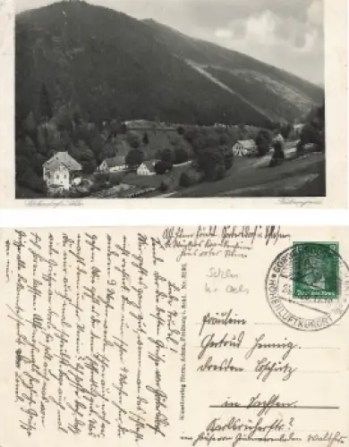 Görbersdorf Schlesien Büttnergrund Sokolowsko  o 1928