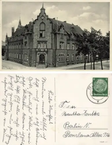 Oels Schlesien Postamt Olesnica o 1937