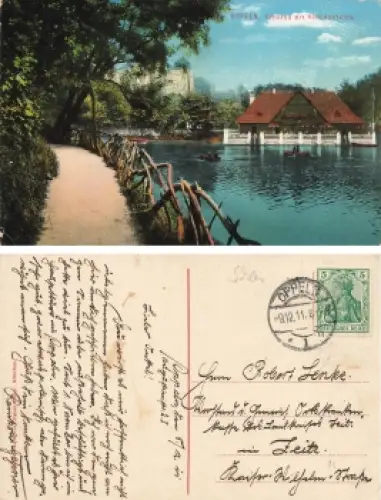 Oppeln Oberschlesien Eishaus Opole o 1911