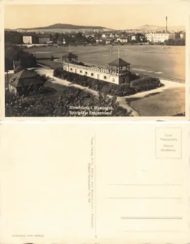 Hirschberg Schlesien Sportplatz Felgenmund Jelenia Gora * um 1930