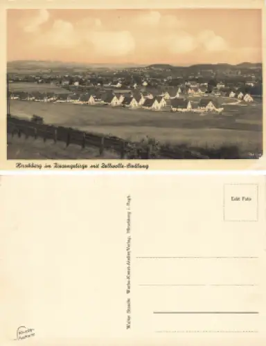 Hirschberg Schlesien Zellwolle Siedlung Jelenia Gora * um 1930
