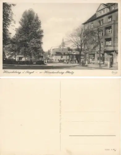 Hirschberg Schlesien von Hindenburg Platz Jelenia Gora * um 1930