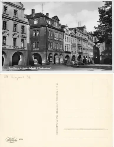 Hirschberg Schlesien Markt Tuchlauben Jelenia Gora * 1936