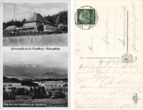Hirschberg Riesengebirge Schlesien Grünbuschbaude Jelenia Gora o 1938