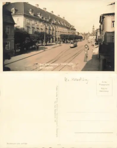Bad Warmbrunn Riesengebirge Schlesien Schlossplatz Cieplice Slaskie-Zdroj * um 1930