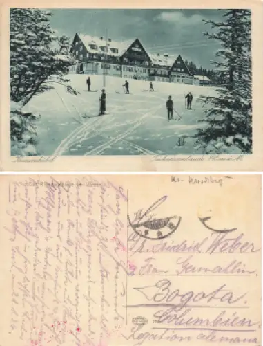 Krummhübel Riesengebirge Schlesien Teichmannsbaude Karpacz o 1920