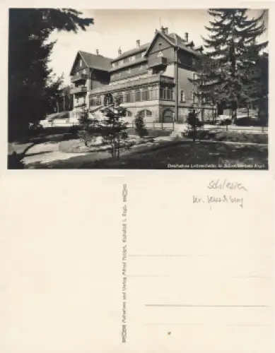 Schreiberhau Riesengebirge Schlesien Deutsches Lehrerheim Szklarska Poreba * um 1930