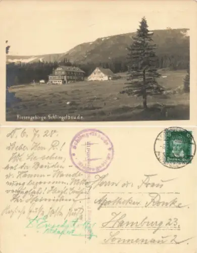 Schlingelbaude Riesengebirge Schlesien  * 1936