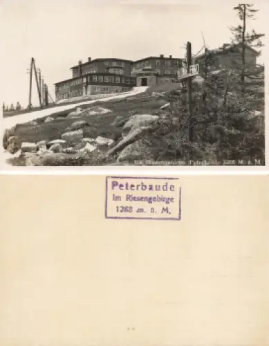 Peterbaude Riesengebirge Schlesien  * um 1930