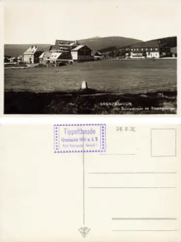 Tippelbaude Grenzbauden Riesengebirge Schlesien  * 1936