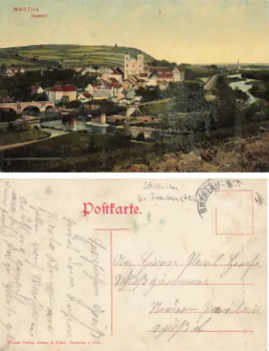 Wartha Schlesien Bardo o um 1910
