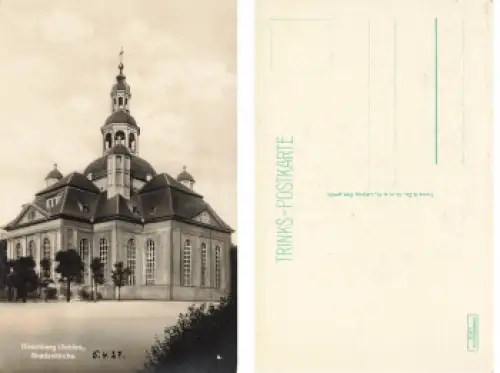 Hirschberg Riesengebirge Schlesien Gnadenkirche Jelenia Gora * um 1920