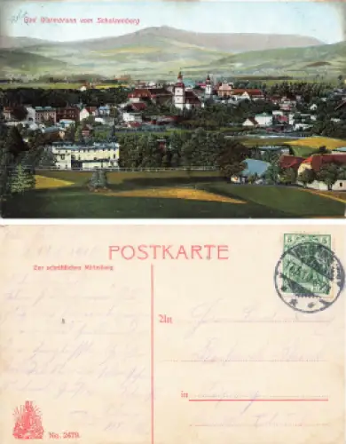 Bad Warmbrunn Schlesien  Cieplice Slaskie-Zdroj o 1910