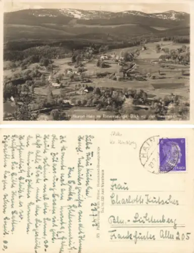 Hain Riesengebirge Schlesien Przesieka o 1942