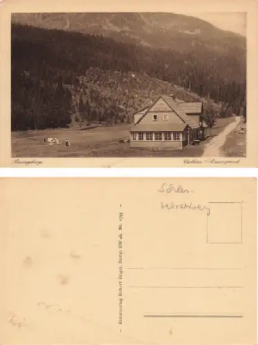 Riesengebirge Gasthaus zum Riesengrund * um 1920