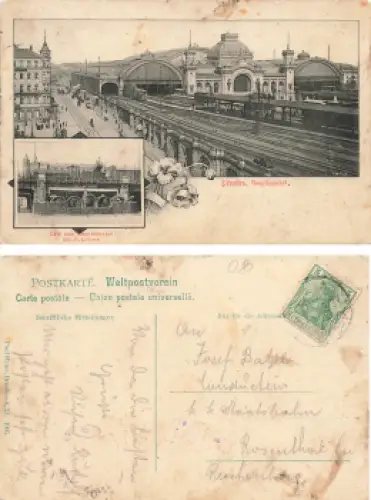 Dresden Cafe zum Hauptbahnhof o 1907