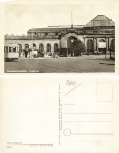 Dresden Neustadt Neustädter Bahnhof * 1952
