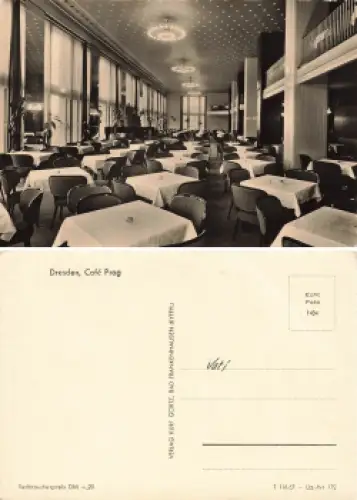 Dresden Cafe Prag am Altmarkt  * 1957