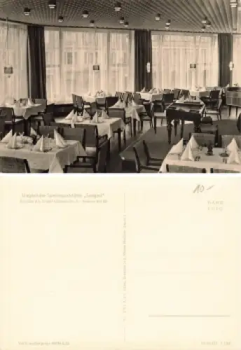 Dresden Ungarische Speisegaststätte Szeged Erst Thälmann Strasse * 1964