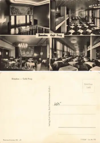 Dresden Cafe Prag am Altmarkt  * 1957