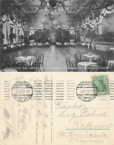 Dresden-Neustadt Konzert-und Ballhaus Lincke`sches Bad Bautzner Strasse 72 o 1911