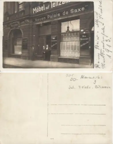 Dresden Neumarkt 9 Weinstuben zum neuen Palais de Saxe * um 1913